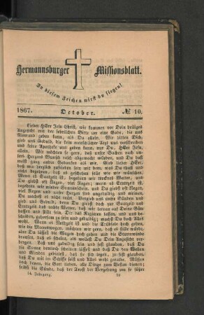 No. 10. October. 1867.