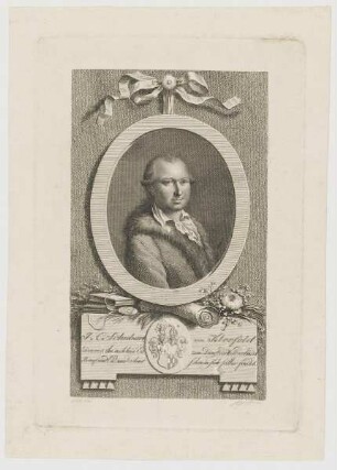 Bildnis des J. C. Schubart von Kleefeld