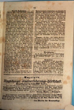 Wochenbericht des Schleswig-Holsteinischen Vereins zu Erlangen. 1863