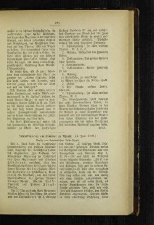 Lehrerkonferenz am Seminar zu Rheydt (4. Juni 1888) : Bericht