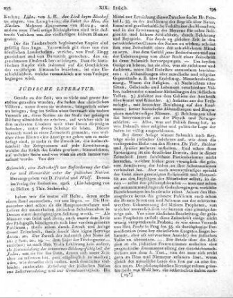 Sulamith, eine Zeitschrift zur Beförderung der Cultur und Humanität unter der jüdischen Nation. Herausgegeben von D. Fränkel und Wolf. Dessau im Verlag der Redaction, 1806.