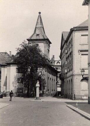 Karlsruhe - 1930er und 1940er Jahre. Kleine Kirche