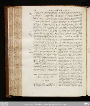 Chapitre V. Du Schisme.