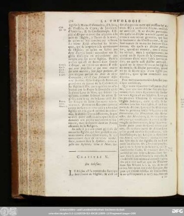 Chapitre V. Du Schisme.