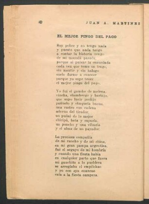 El mejor pingo del pago