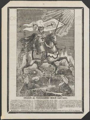 Oración al poderosisimo Señor Santiago