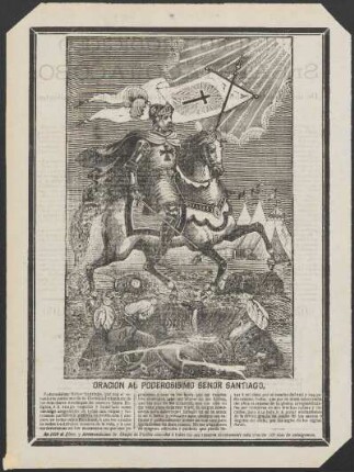 Oración al poderosisimo Señor Santiago