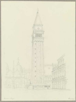 Der Markusturm in Venedig