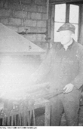 Schmiedeberg-Sadisdorf. Zinngrube Sadisdorf - VEB Zinnerz Altenberg, November 1950