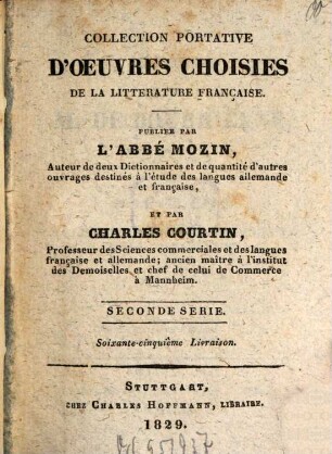 Mémoires de M. de Bourrienne sur Napoléon, le directoire, le consulat, l'empire et la restauration, 4. 1829. - 375 S.