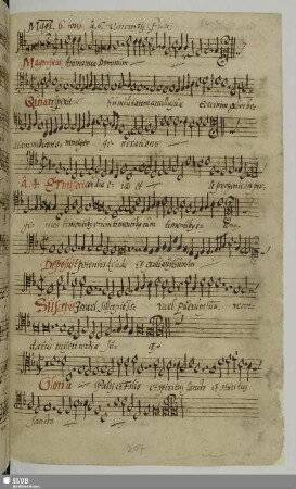 Dal Pozzo, Vincenzo: Magnificat in 6. Ton