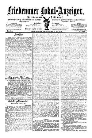 Nr. 158, 09.07.1914