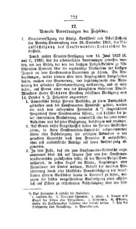 Neuste Verordnungen der Behörden