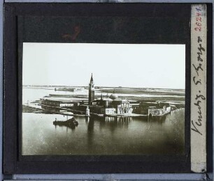 Venedig, S. Giorgio Maggiore : Gesamtaufnahme, Luftaufnahme