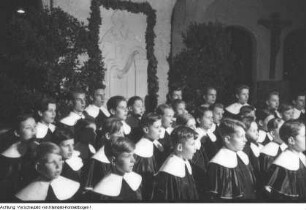 Dresden, Kreuzkirche, Heinrich-Schütz-Kapelle. Chorkonzert, Pfingsten 1964