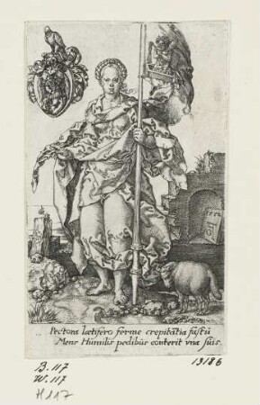 Demut, Blatt 1 der Folge "Tugenden"
