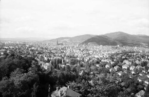 Freiburg: Stadtblick vom Hildaturm