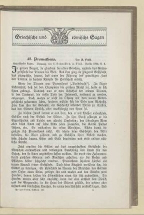Griechische und römische Sagen