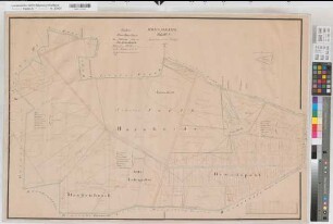 Telgte (Telgte), Gemeinheitsteilung Hornheide, Bl.2 Brouillonkarte