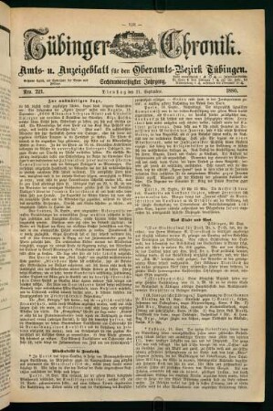 21. September (Nro. 221) - 26. September (Nro. 226)
