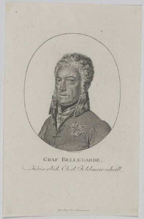 Bildnis des Heinrich Bellegarde