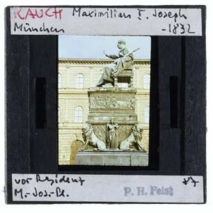München, Rauch, Denkmal für König Max I. Joseph von Bayern