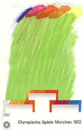 Olympische Spiele 1972 (Künstlerplakate: Smith, Richard). Titel: Olympische Spiele München 1972