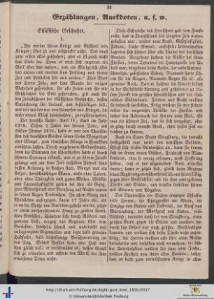 Elsässische Geschichte.