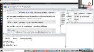 Spatiotemporal Ensemble machine learning in R