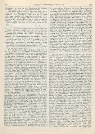 381-384 [Rezension] Protestantische Rundschau - Protestant Review - Revue Protestante. Vierteljahresschrift des Intern. Verbandes zur Verteidigung des Protestantismus