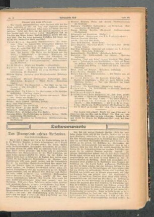 ¬Das¬ Finanzelend unseres Verbandes : [Lehrerwarte]