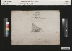 Pfarrlehn, Steinkohlenwerk, Bockwa, Baue auf dem Schichtenkohlenflöz 1 in der Bergwiese