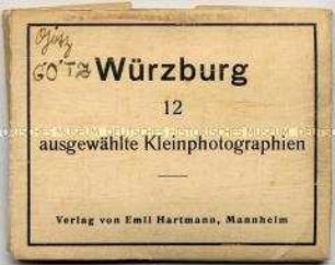 Fotomappe "Würzburg" mit 12 Originalaufnahmen