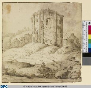 Ruine eines achteckigen Zentralbaus