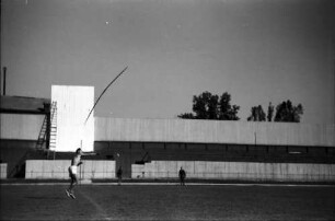 Tag des rumänischen Sports: Speerwurf