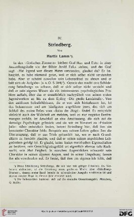 20: Strindberg