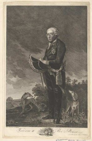 Bildnis des Frédéric Roi de Prusse