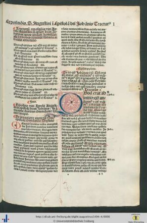 Tractatuum expositionis in epistulam beati Johannis summaria ac brevis annotatio