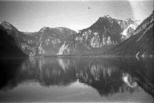 Königsee: der Königsee, Watzmann