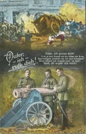 Vater, ich rufe dich! - Vater, ich preise dich! [...]