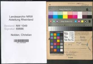 Entnazifizierung Christian Nolden , geb. 27.01.1912 (Arbeiter)