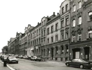 Chemnit. Kreherstrasse. Wohn- und Geschäftshäuser (Nummer 12 bis 8)
