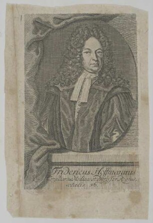 Bildnis des Fridericus Hoffmannus