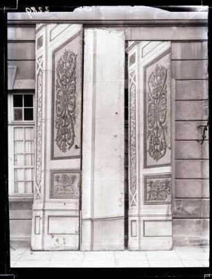 Schloßtheater; drei Kulissen