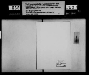Frank, Herta, Freiburg -Fragment-