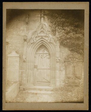 Herrgottskirche, Creglingen: Nordportal