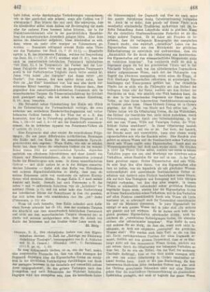 467-471 [Rezension] Cremer, Hermann, Die christliche Lehre von den Eigenschaften Gottes
