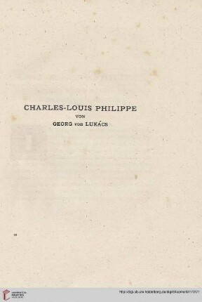 1: Charles-Louis Philippe