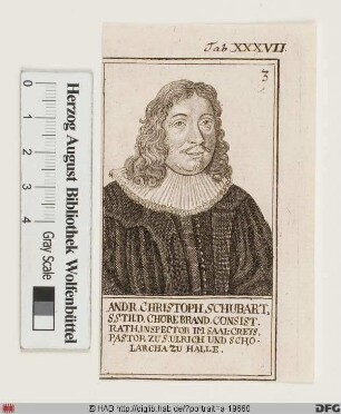 Bildnis Andreas Christoph Schubart