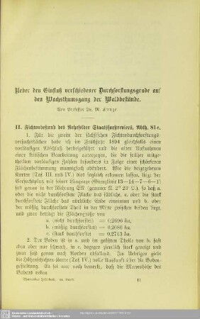 I.1.2 Fichtenbestand des Rehefelder Staatsforstreviers, Abth. 81 c.